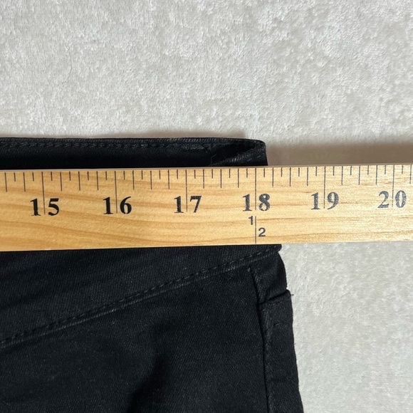 AMIRI 36W 30L Mx2 Bandana Knee Black Denim Jeans Distressed Authentic Denim C25 - Picture 12 of 14